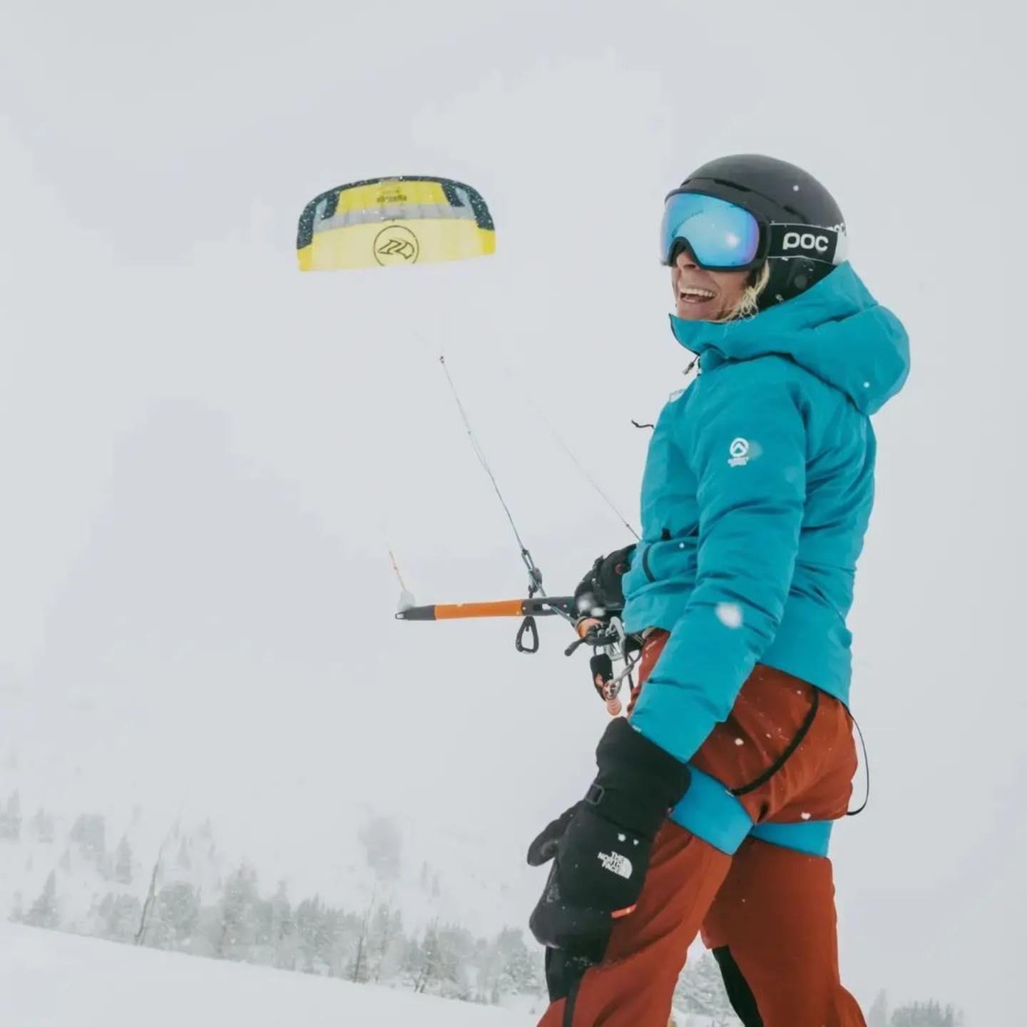 Nový nebo jetý kite  - Flysurfer Hybrid on snow