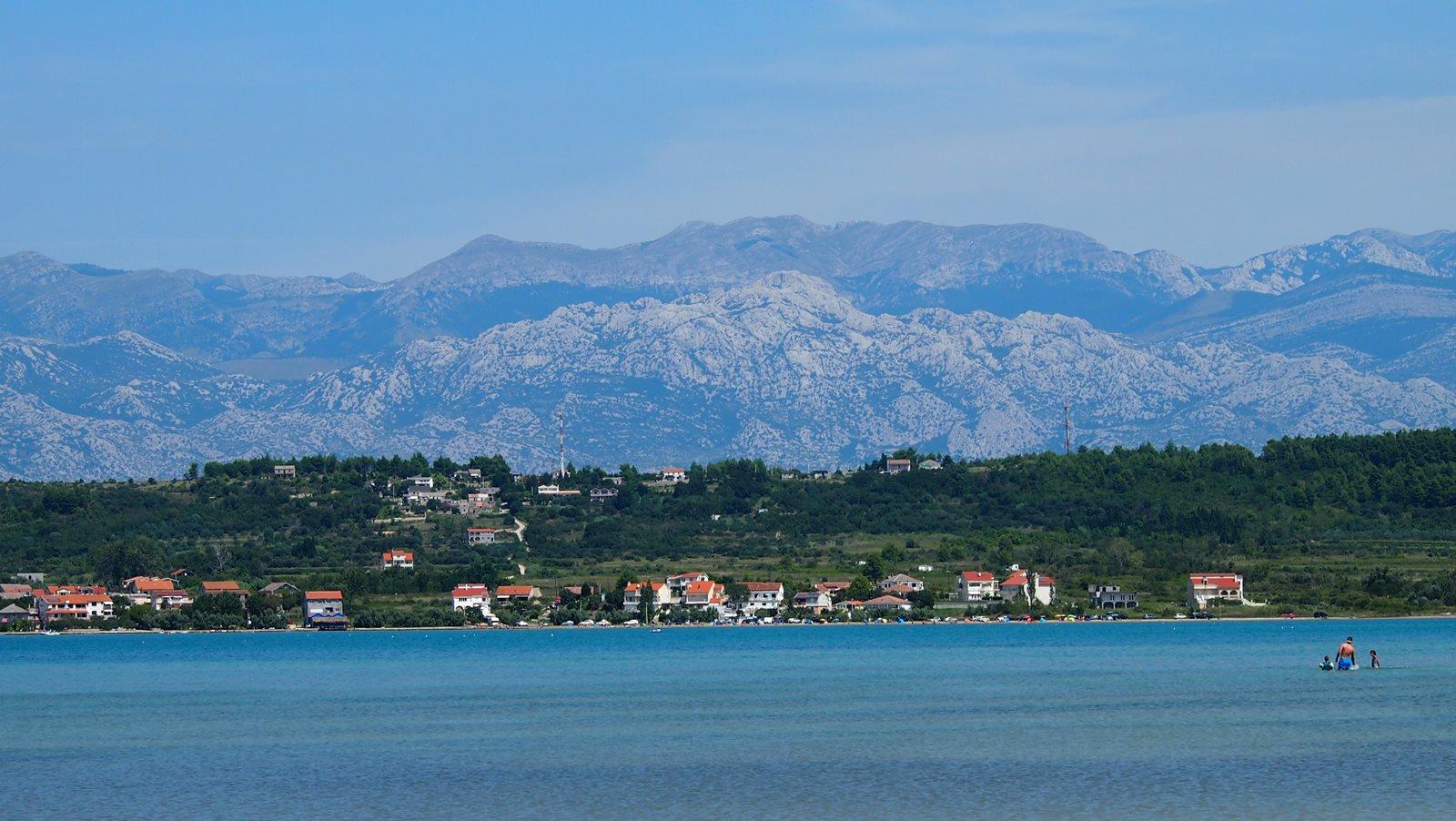 Kite spot Ljubač, Chorvatsko - laguna
