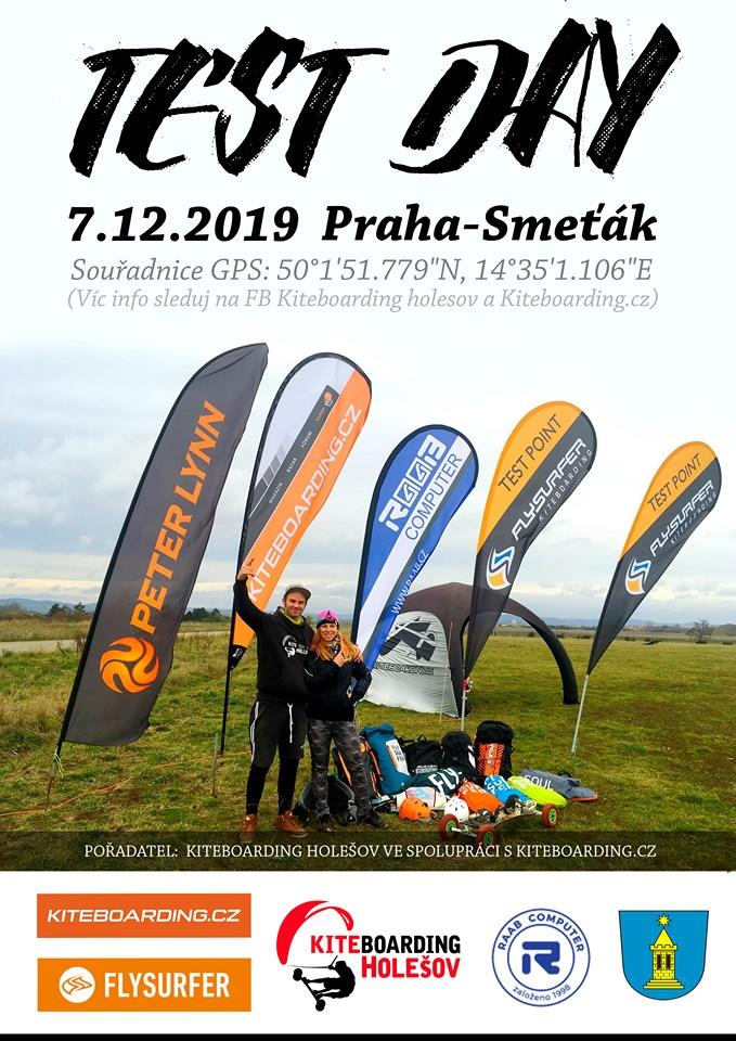 Kiteboarding.cz + Holešov Test day Praha 2019
