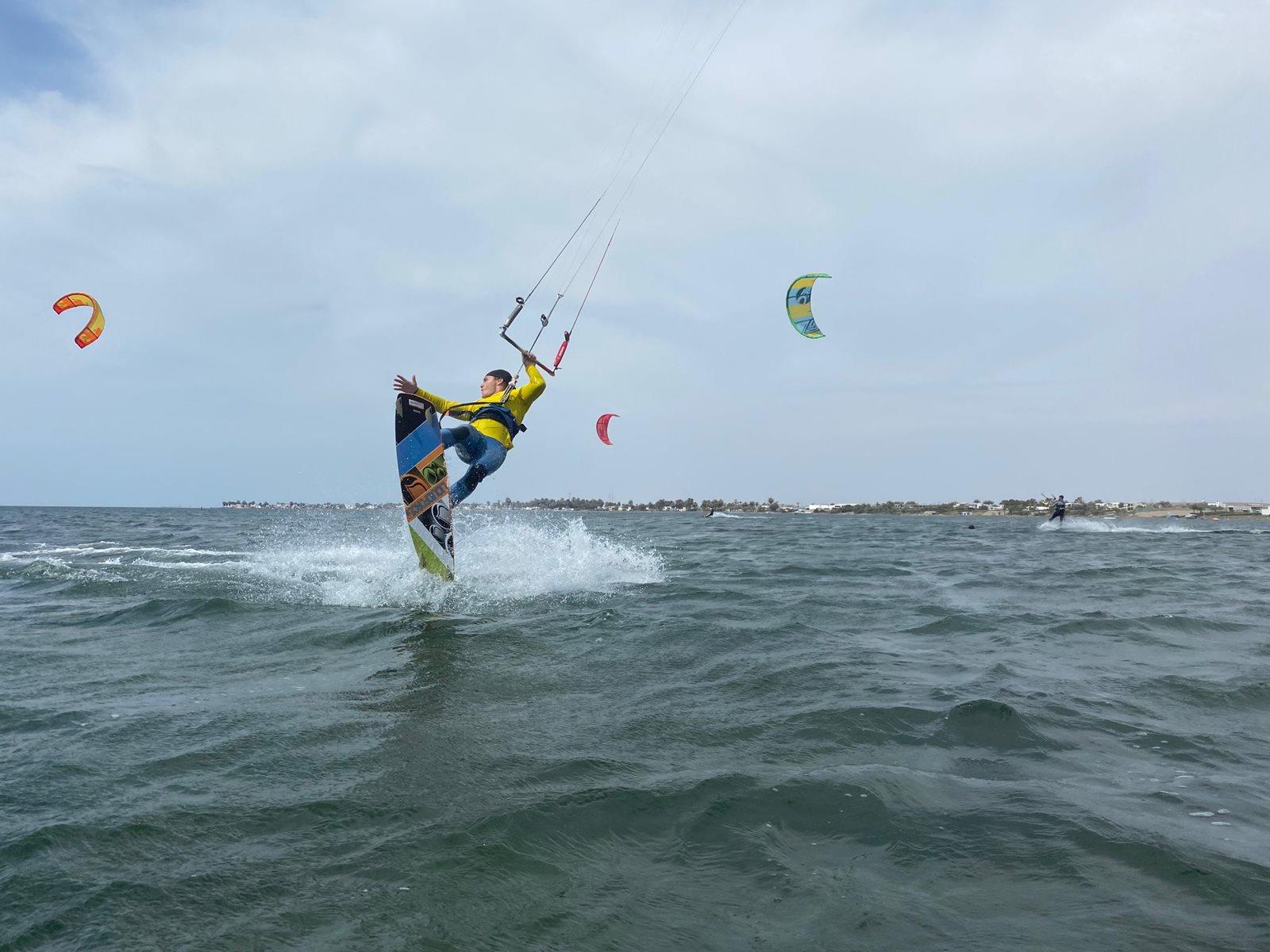 kite spot Peru Paracas south America - kiteboarding. freestyle