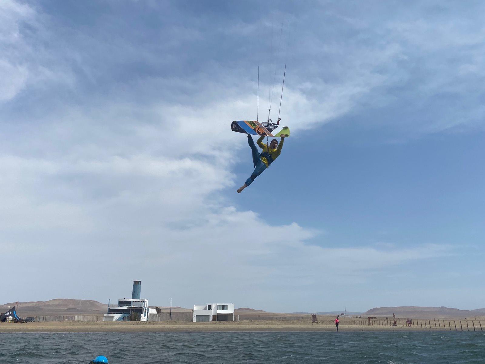 kite spot Peru Paracas south America - onefoot board off kieloop