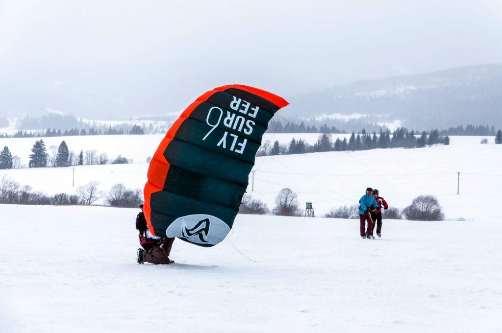 Orava Snowkite Challenge 2021 - school