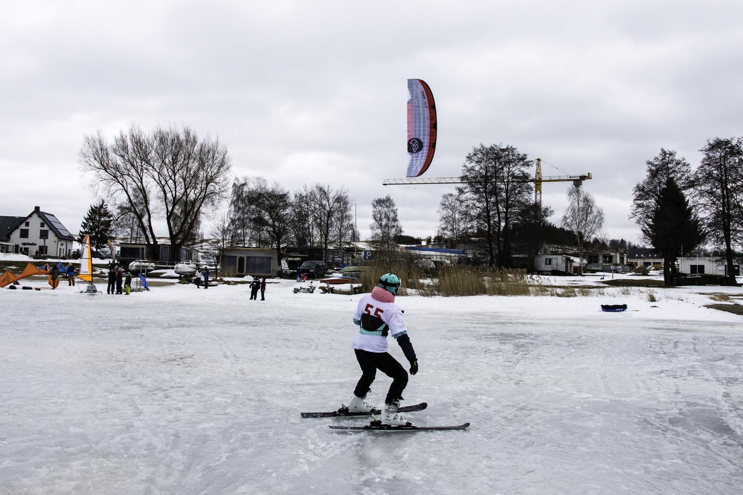 Visegarad Snowkite Cup 2022 Lipno - ice ice baby
