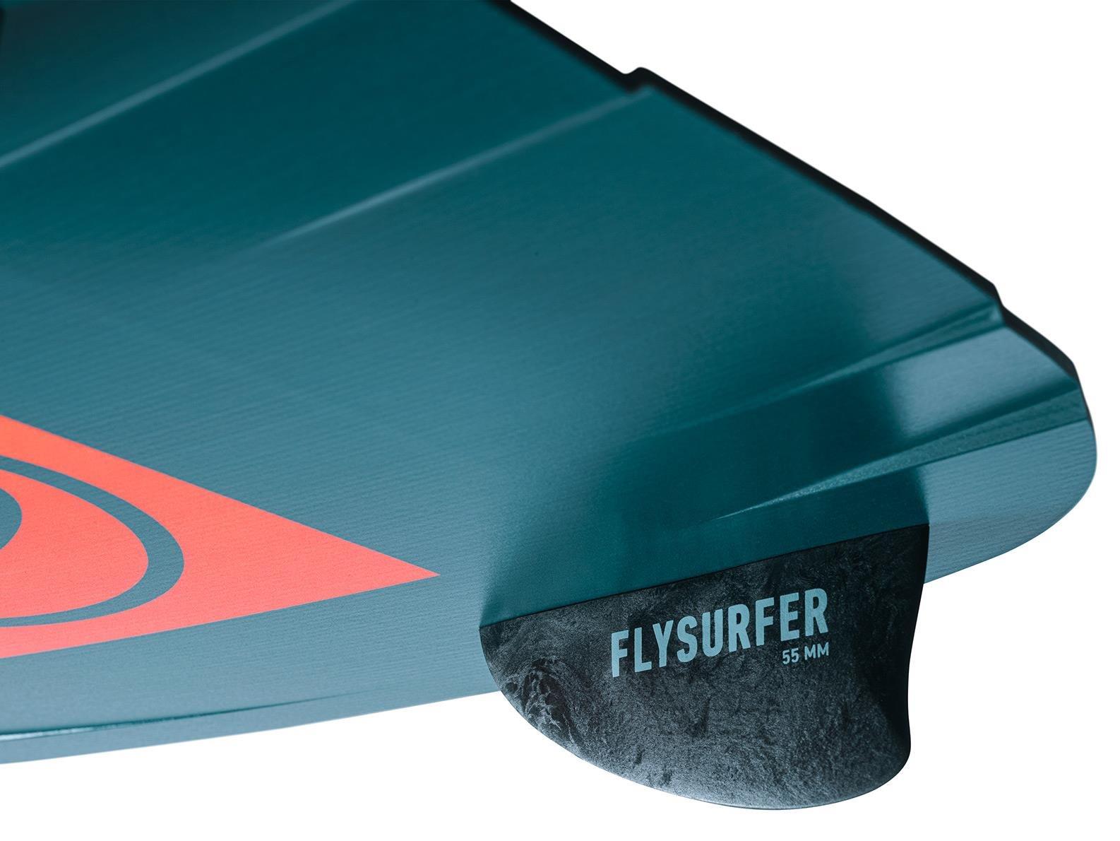 kiteboard Flysurfer Radical7 - kanálky a finky