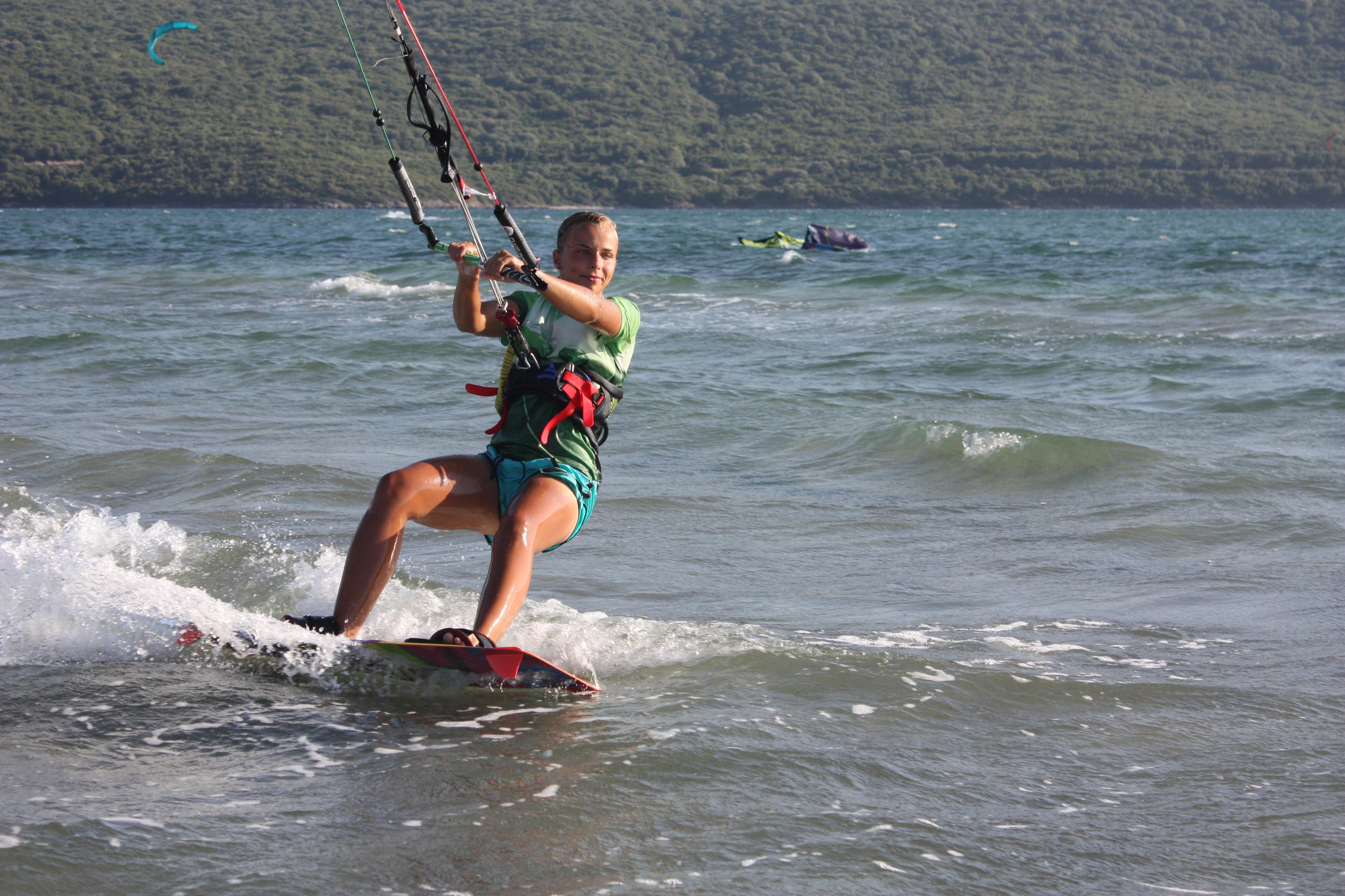 Snowkiting jako ideální příprava pro kitesurfing - Harakiri kite kurzy Lefkáda